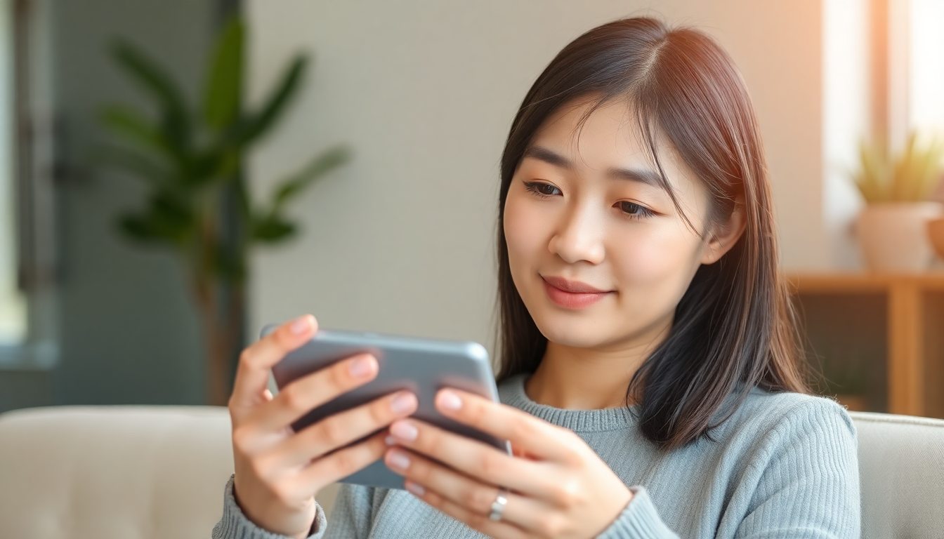 최적의 실손보험 선택을 위해 보험 청구 내역과 견적을 비교하는 한국인 여성