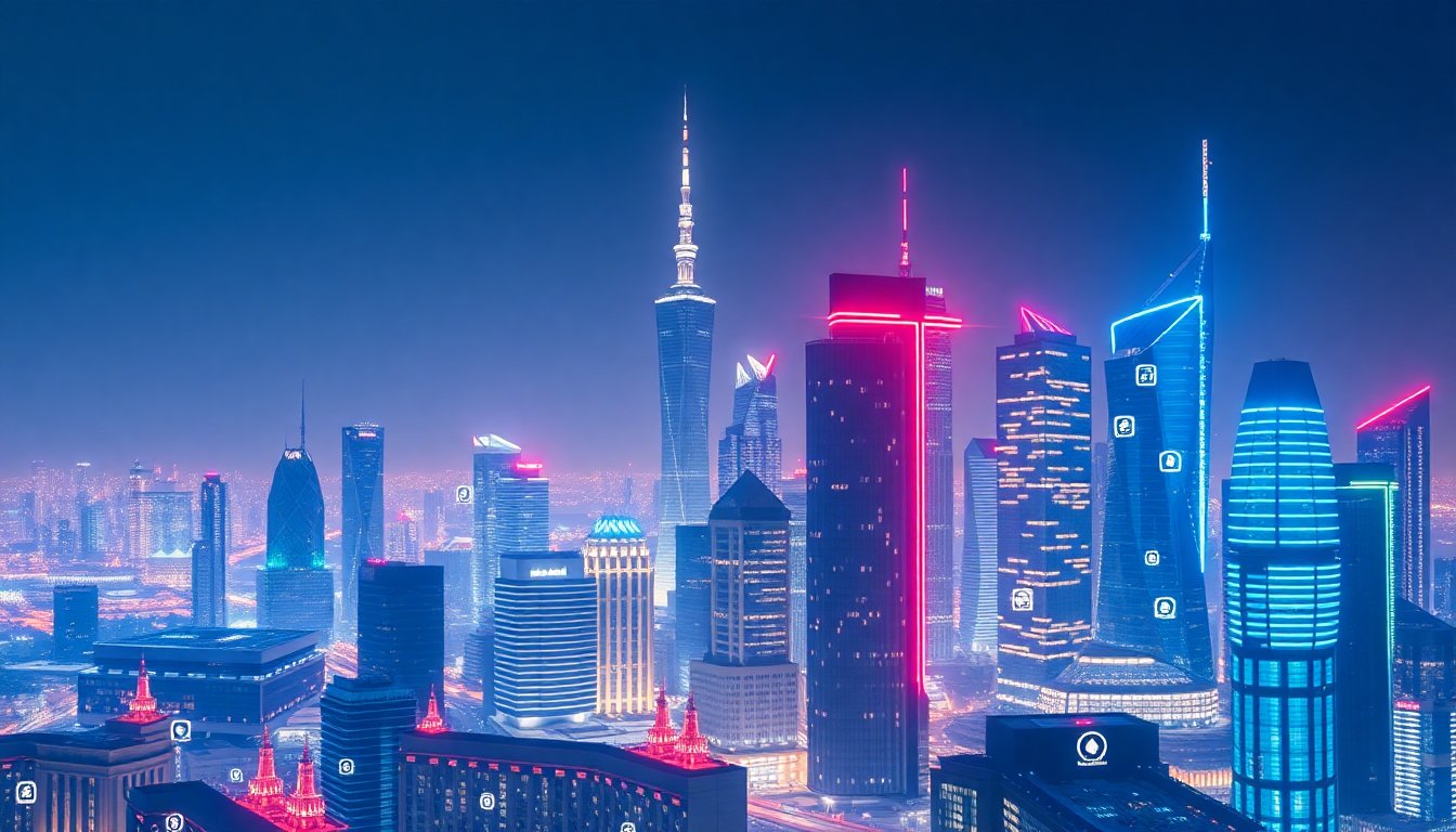 AI 산업이 경제성장을 이끄는 미래형 도시와 경제